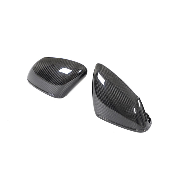 Porsche Taycan Dry Carbon Fibre Mirror Caps