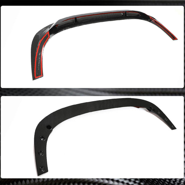 Audi RS3 8Y Carbon Fibre Front Lip (V2)