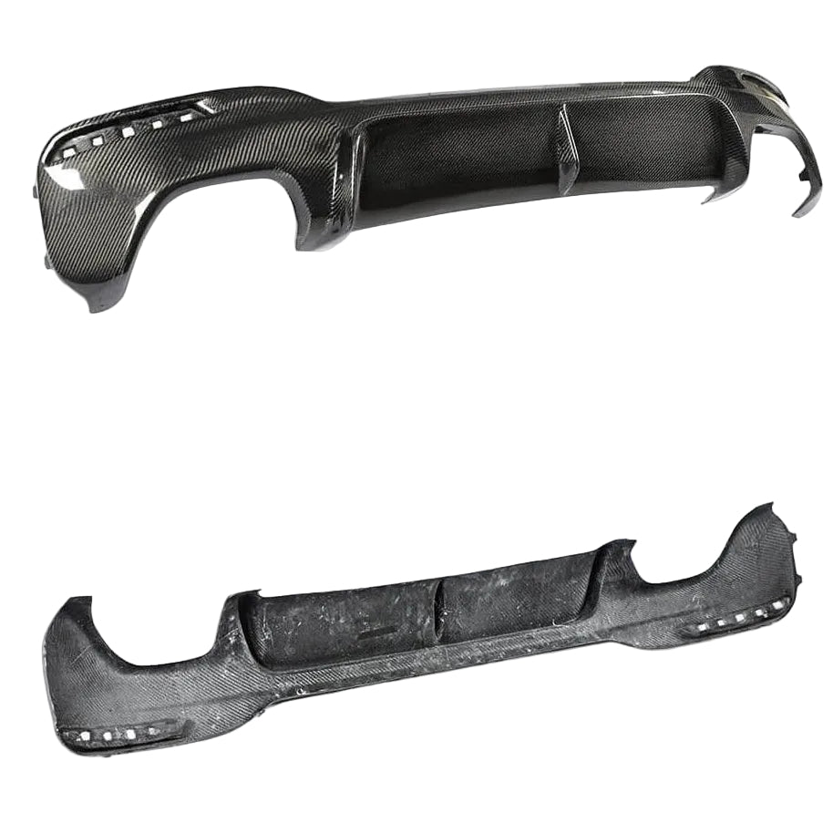 BMW 5 Series (G30) Carbon Fibre Rear Diffuser (M-Tech Style)