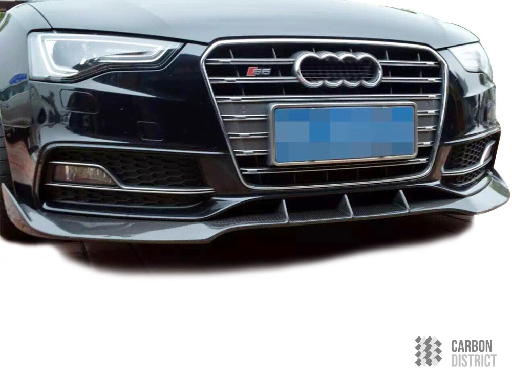 Audi A5/S5 (8T) Carbon Fibre Front Lip
