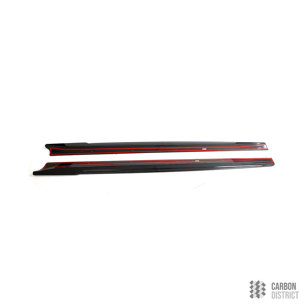 Tesla Model 3 Carbon Fibre Side Skirts