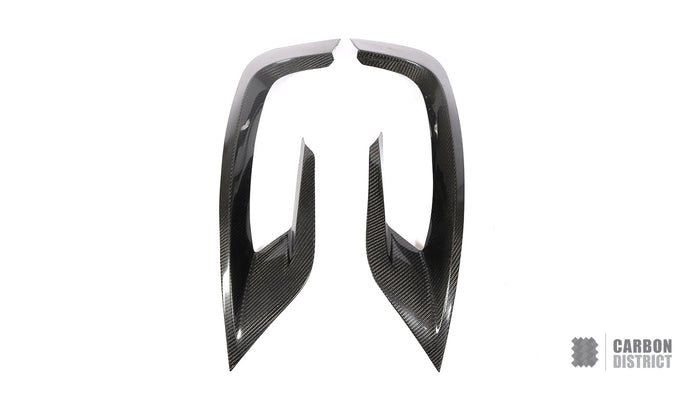 Mercedes S-Class (W222/C217) Carbon Fibre Front Bumper Inserts