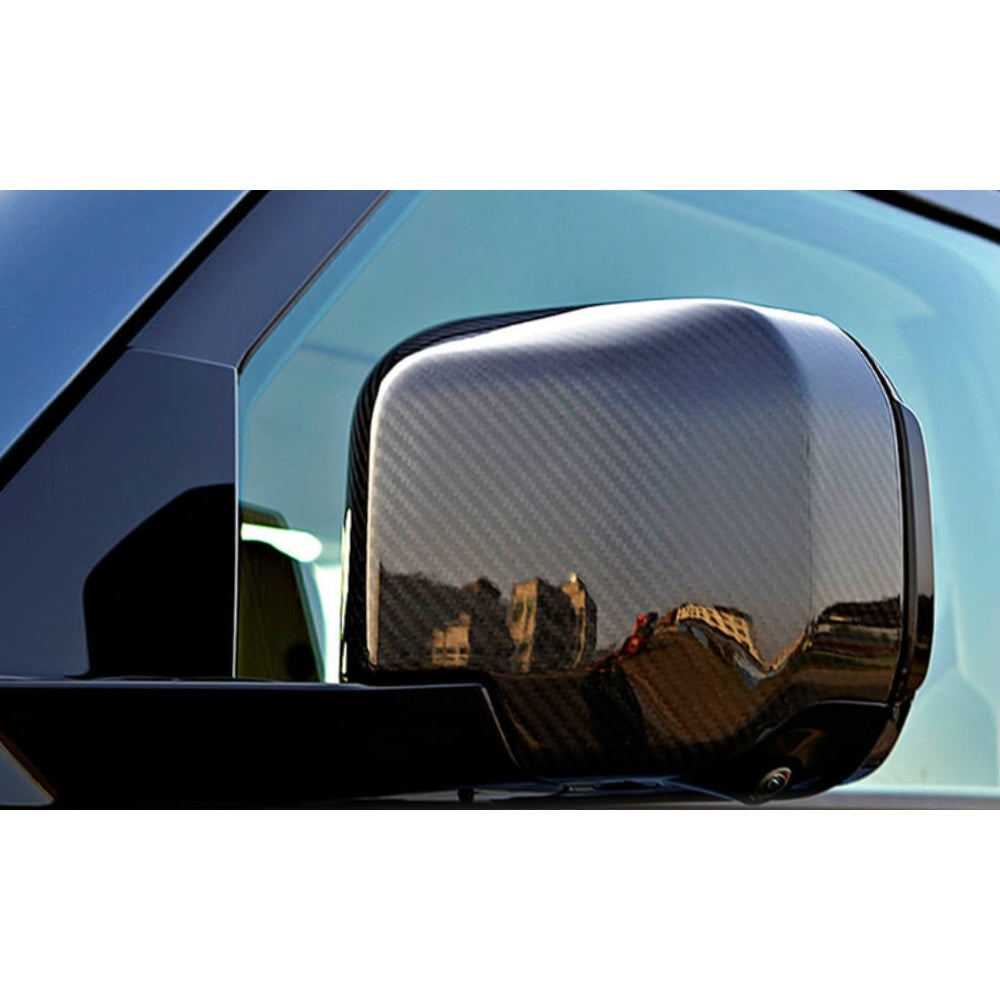 Land Rover Defender Carbon Fibre Mirror Caps