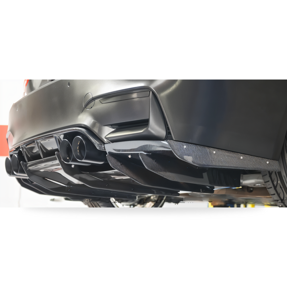BMW M3 (E92/E93) Carbon Fibre Rear Diffuser (V2)