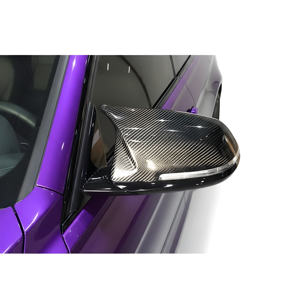 BMW F20/F22/F30/F32/F36 Carbon Fibre Mirror Caps (M3-Style)