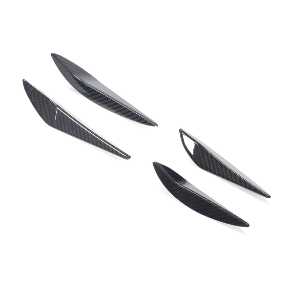 BMW M3 (G80) Dry Carbon Fibre Front Bumper Canards
