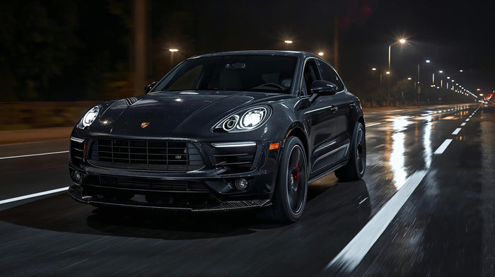 Macan carbon fibre parts