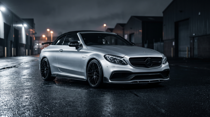 C-Class A205 Cabriolet carbon fibre parts