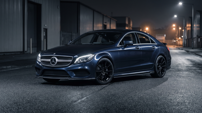 CLS C218 carbon fibre parts