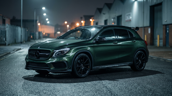 GLA X156 carbon fibre parts