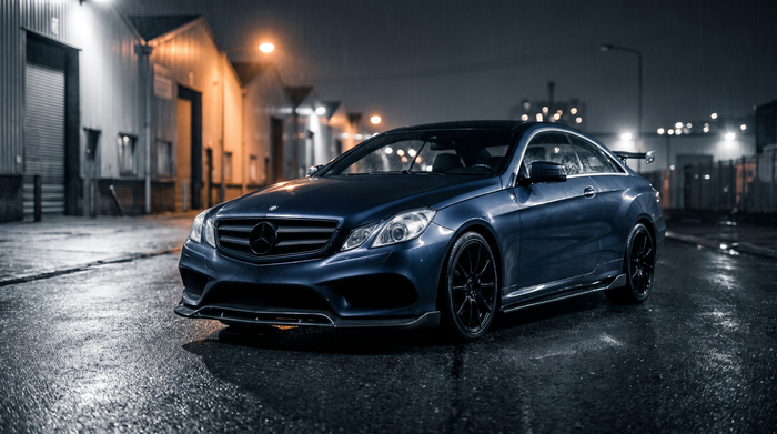 E-Class Coupé C207/A207 carbon fibre parts
