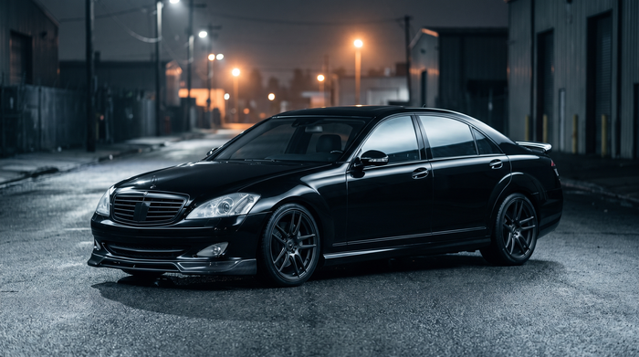 S-Class W221 carbon fibre parts