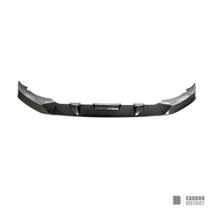 BMW X6 (G06 LCI) carbon fibre front lip (M Sport, V1) — UV-stable gloss finish