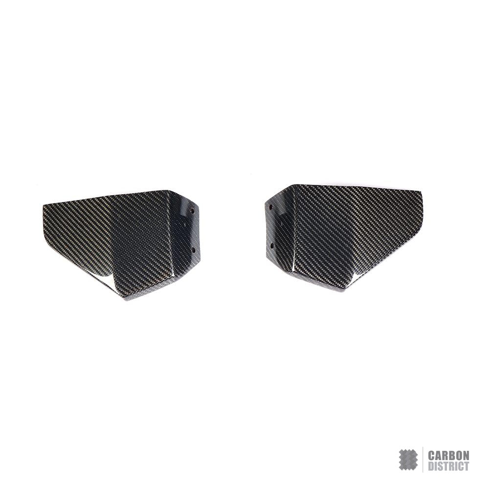 BMW X3 (G01) carbon fibre front lip (M Sport, V1) — UV-stable gloss finish
