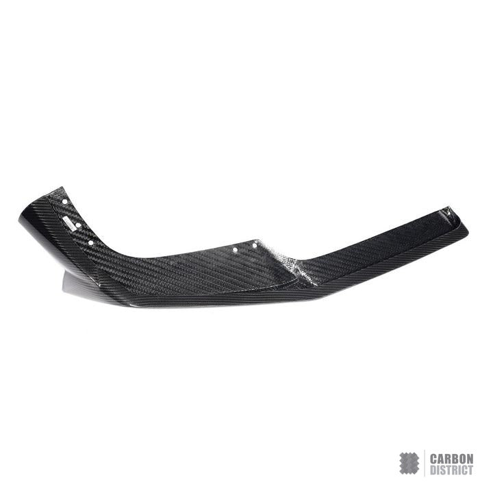 BMW X5M (F95) dry carbon fibre front lip (V1) — view 4