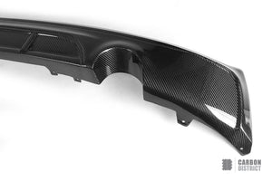 BMW 2 Series (F22) carbon fibre rear diffuser (V2)