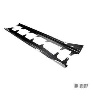BMW X5M (F95) dry carbon fibre side skirts