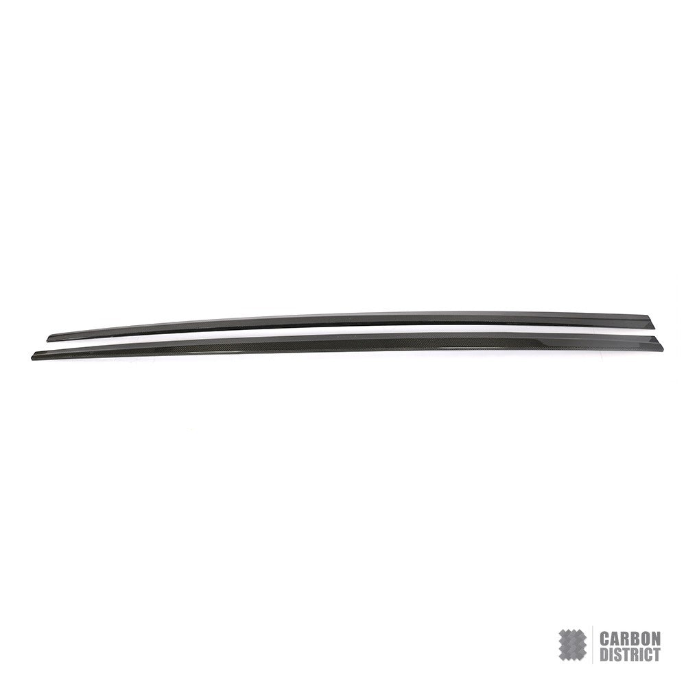 BMW 6 Series (F06) carbon fibre side skirts (V2)