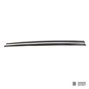 BMW 6 Series (F06) carbon fibre side skirts (V2)