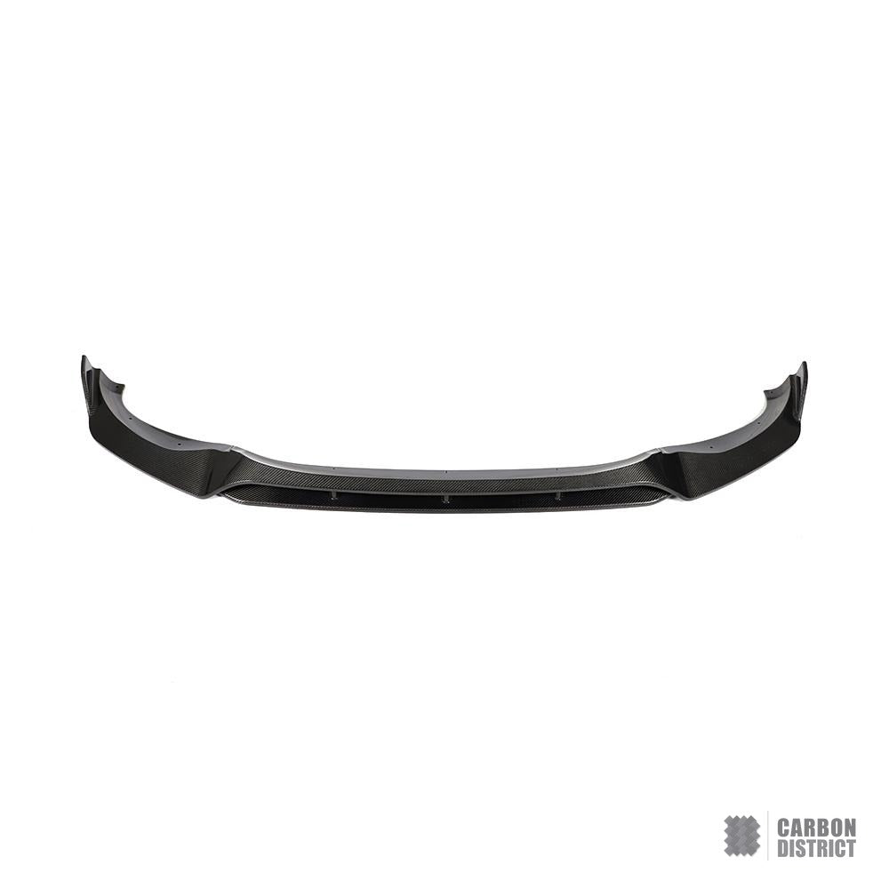 BMW X3 (G01) carbon fibre front lip — 3K twill gloss finish
