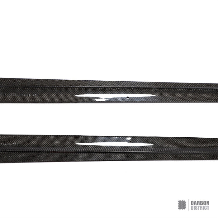 Porsche Panamera (971) Carbon Fibre Side Skirts (V2)