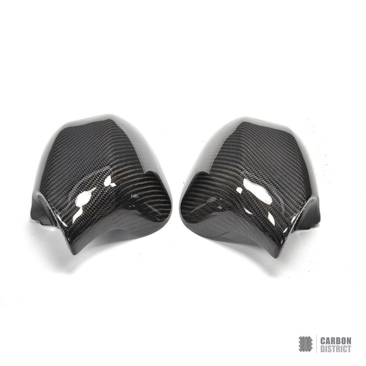 BMW 3 Series (E90 LCI) carbon fibre mirror caps (V1)