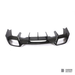 Mercedes-Benz AMG GT (C190) carbon fibre rear diffuser