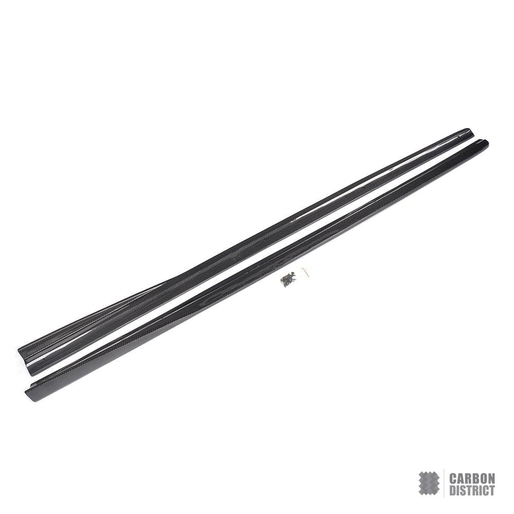 Audi TT (8J) carbon fibre side skirts (V2)