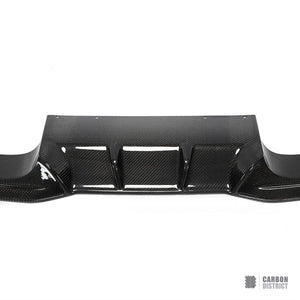 BMW M2 (F87) carbon fibre rear diffuser (V3)