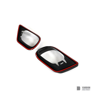 Mercedes E-Class Coupe (C238/A238) carbon fibre front bumper inserts (V1)