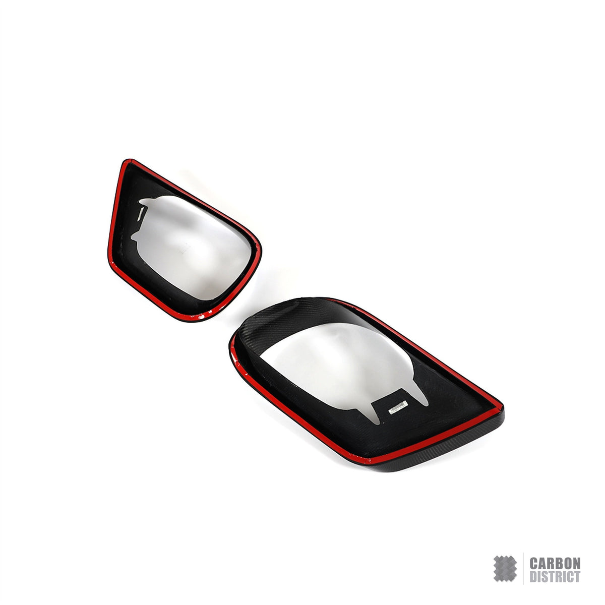 Mercedes E-Class Coupe (C238/A238) carbon fibre front bumper inserts (V1)