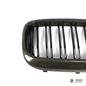 BMW 5 Series/M5 (G30/G38/F90) carbon fibre grille (V2)