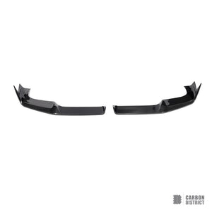 BMW X5M (F95) dry carbon fibre front lip (V1)