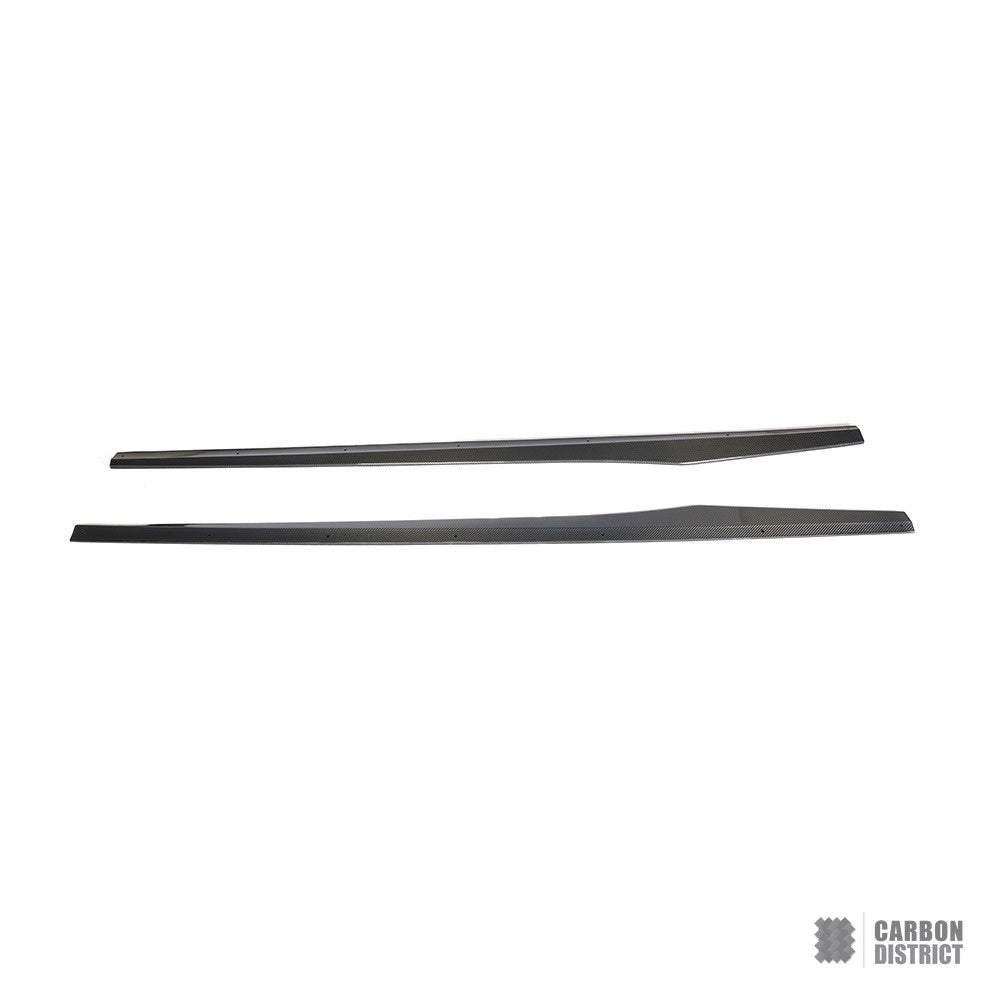 Mercedes CLS (C257) carbon fibre side skirts (V1)