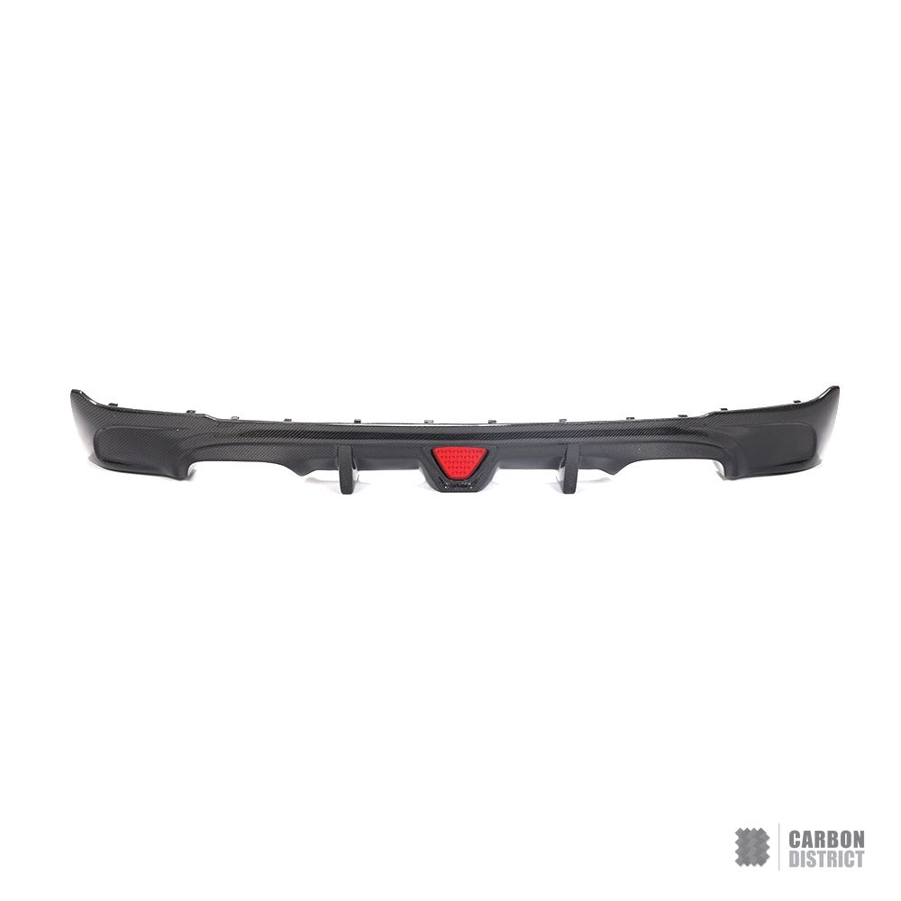 BMW 2 Series (F22) Carbon Fibre Rear Lip V2