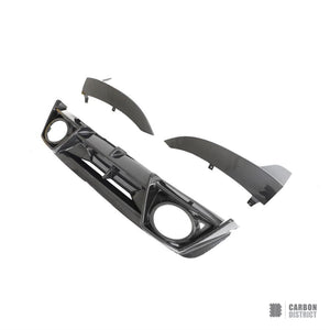 Porsche 911 Turbo S (992.1) dry carbon fibre rear diffuser — UV-stable gloss finish