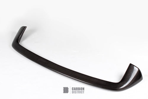 BMW 1 Series (F20) carbon fibre roof spoiler (V3) — UV-stable gloss finish
