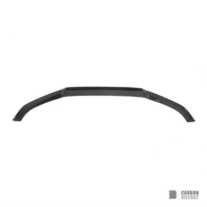 Audi A4/S4 (B9) carbon fibre front lip (V2) — UV-stable gloss finish