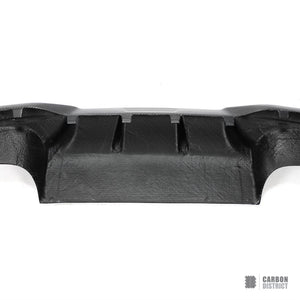BMW M2 (F87) carbon fibre rear diffuser (V3) — UV-stable gloss finish