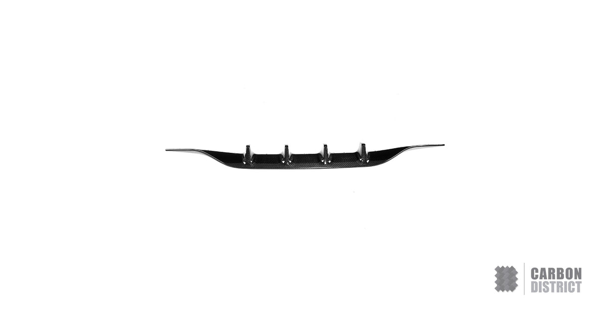 Mercedes C-Class (A205/C205) carbon fibre rear diffuser — UV-stable gloss finish