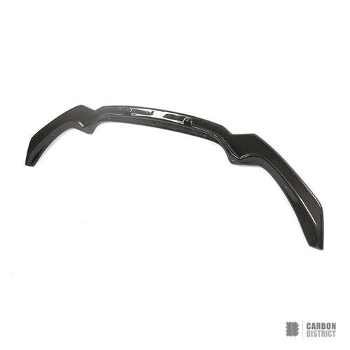 BMW 1 Series (F20) carbon fibre front lip (V3) — UV-stable gloss finish