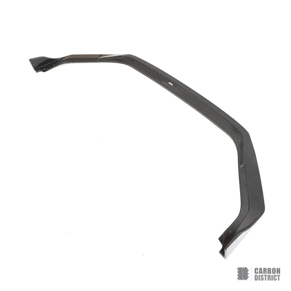 Honda Civic Type R (FL5) carbon fibre front lip — 3K twill gloss finish