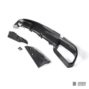 BMW X6M (F96) carbon fibre rear diffuser — fits 2023-2024