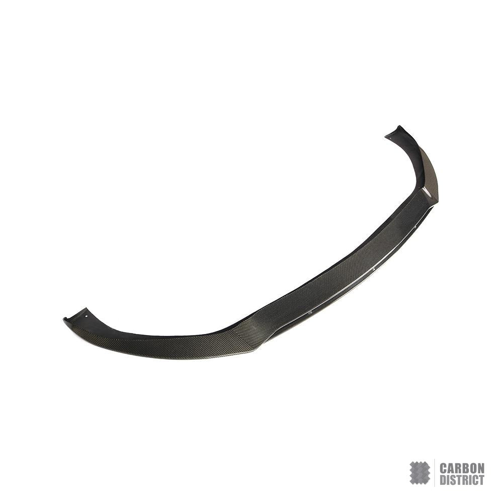 Mercedes CLS (C257) carbon fibre front lip — UV-stable gloss finish
