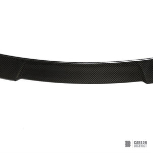 BMW M4/4 Series (G82/G22) dry carbon fibre spoiler — UV-stable gloss finish