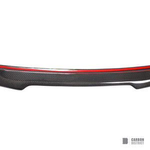 BMW 5 Series/M5 (G30/G38/F90) carbon fibre spoiler (V5) — UV-stable gloss finish