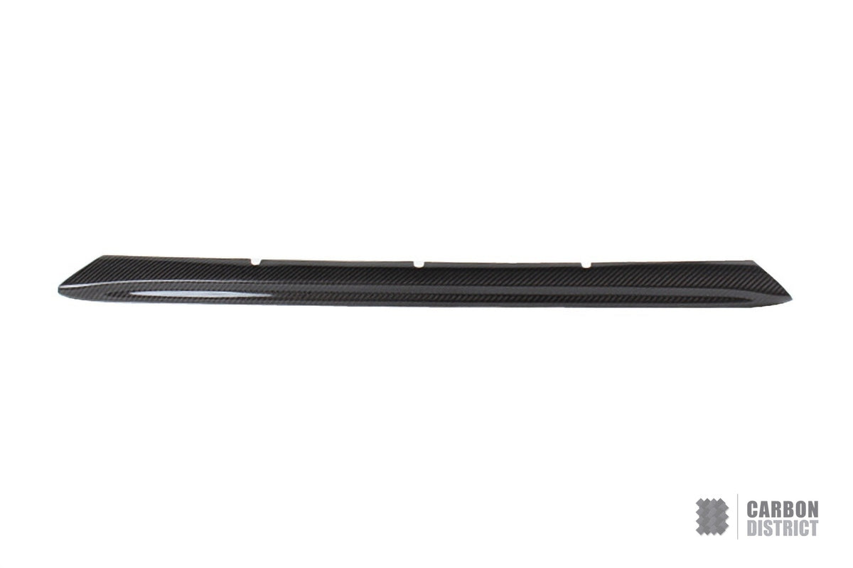 Audi A5/S5 (B8.5) carbon fibre front lip (V2) — UV-stable gloss finish