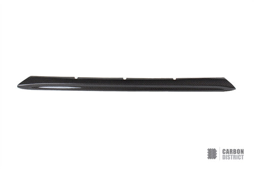 Audi A5/S5 (B8.5) carbon fibre front lip (V2) — UV-stable gloss finish