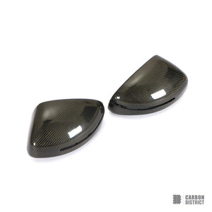 Audi TT (8J) Carbon Fibre Mirror Caps
