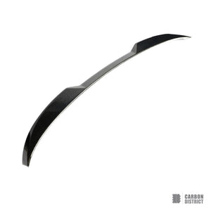 BMW M3 Touring (G81) carbon fibre roof spoiler (middle) — UV-stable gloss finish